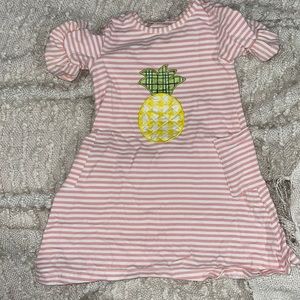 Girls Knit Pineapple Dress Size 3T